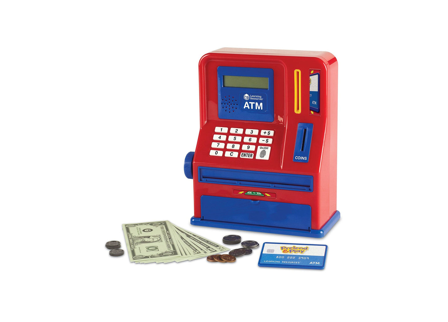 Learning Resources Pretend & Play Teaching ATM Bank - Interactive Educational Toy