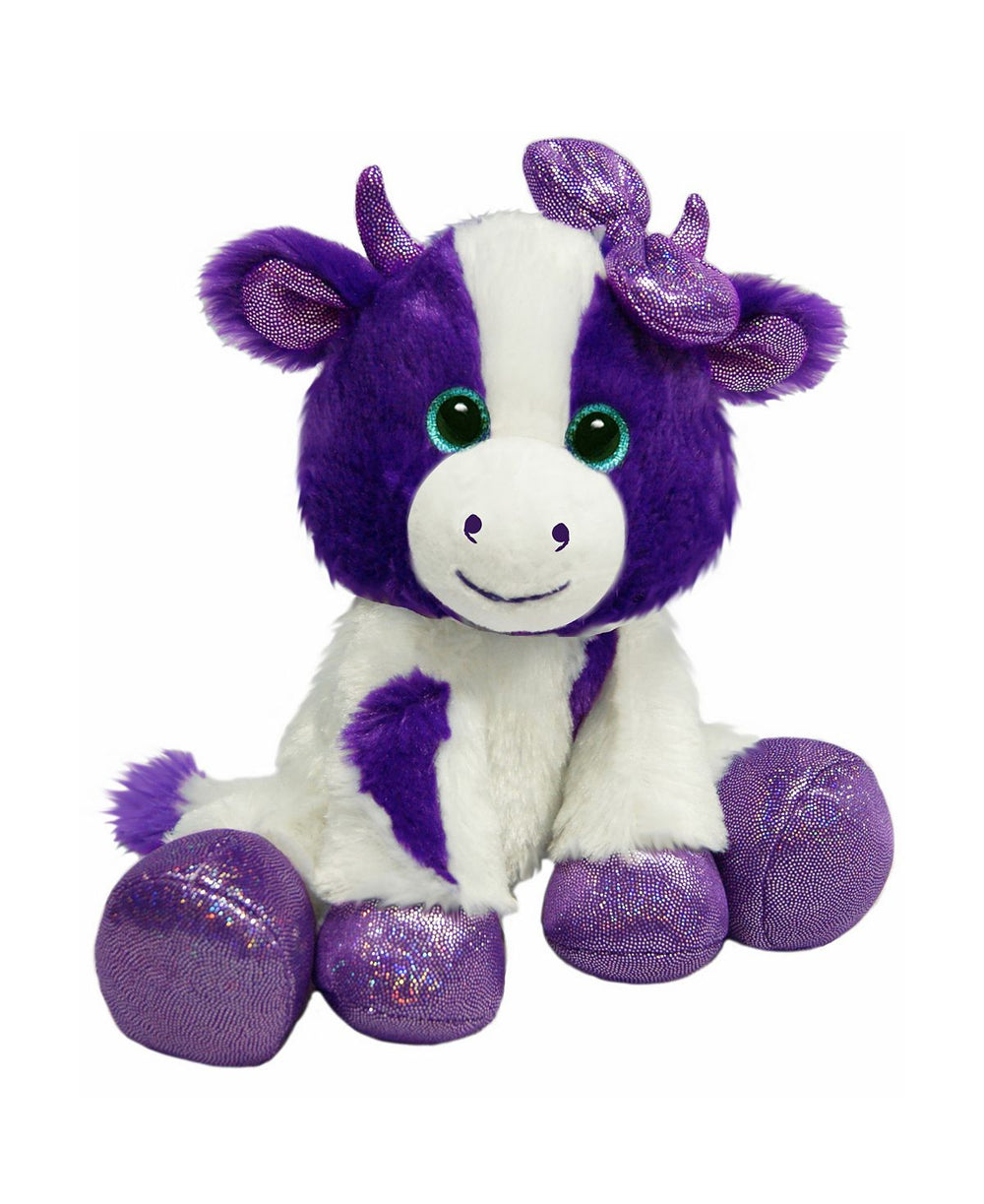 First and Main 7 Inch Gal Pals Plush - Callie Cow with Sparkle Accents