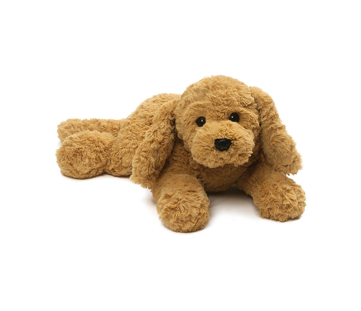 Gund 14 inch Muttsy Dog Plush Toy - Soft Beige