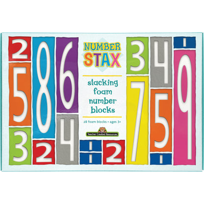 Teacher Created Resources Number Stax - Educational Foam Number Blocks