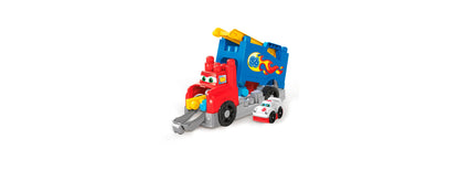 Mega Bloks Build & Race Rig with Sound Effects and Storage