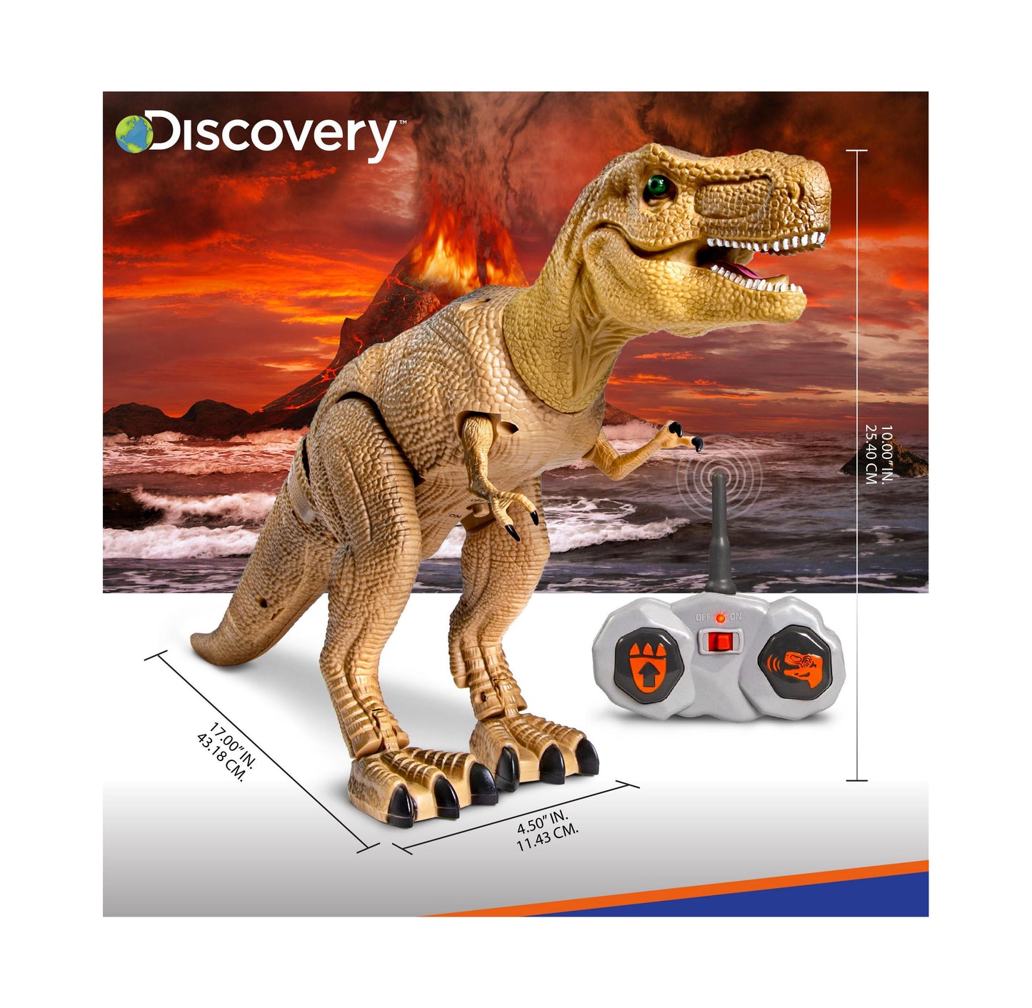 Discovery Kids Toy RC Dinosaur - Dinosaur Toy