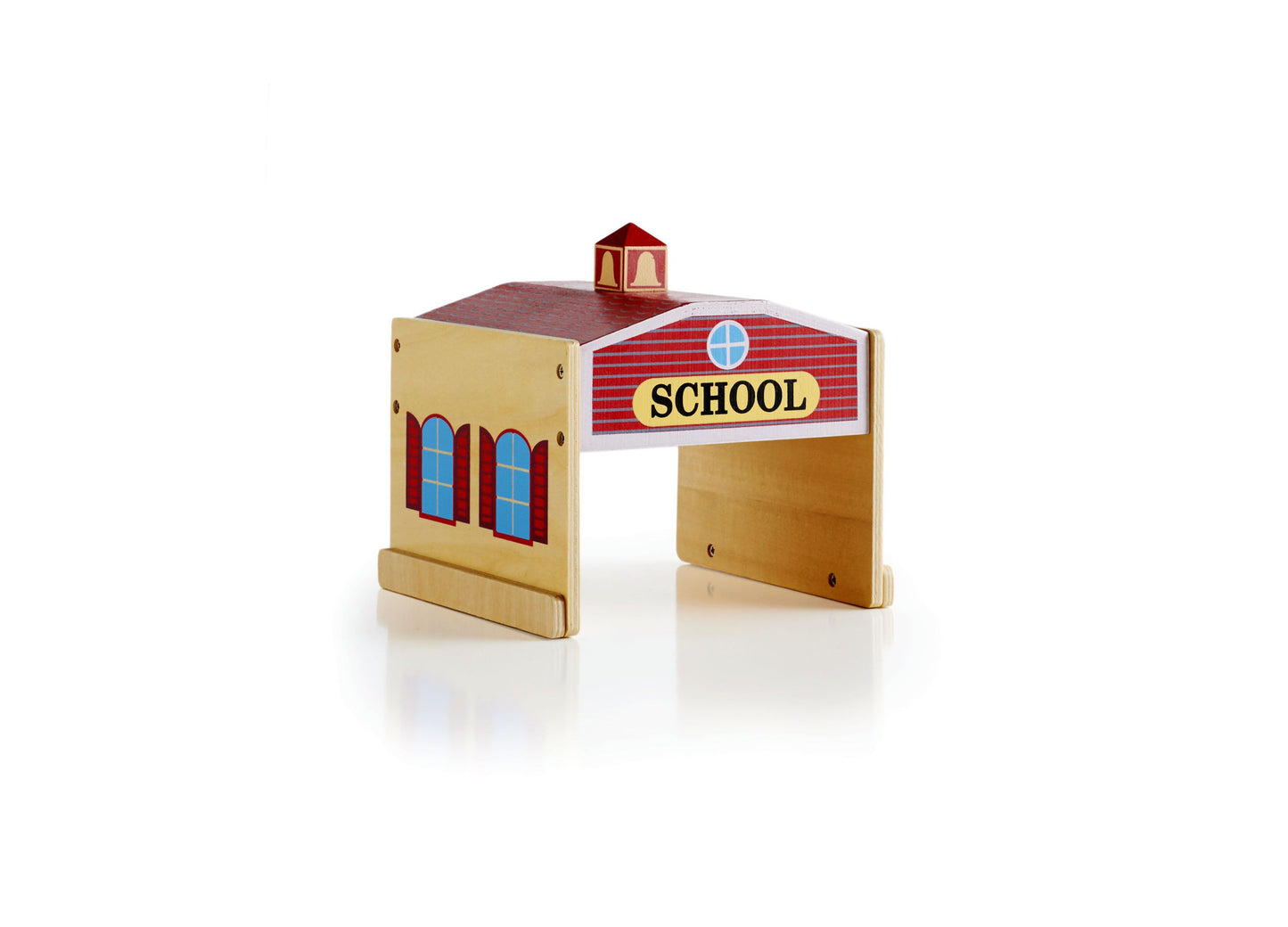 Guidecraft Community Buildings 6-Piece Playset - Plywood