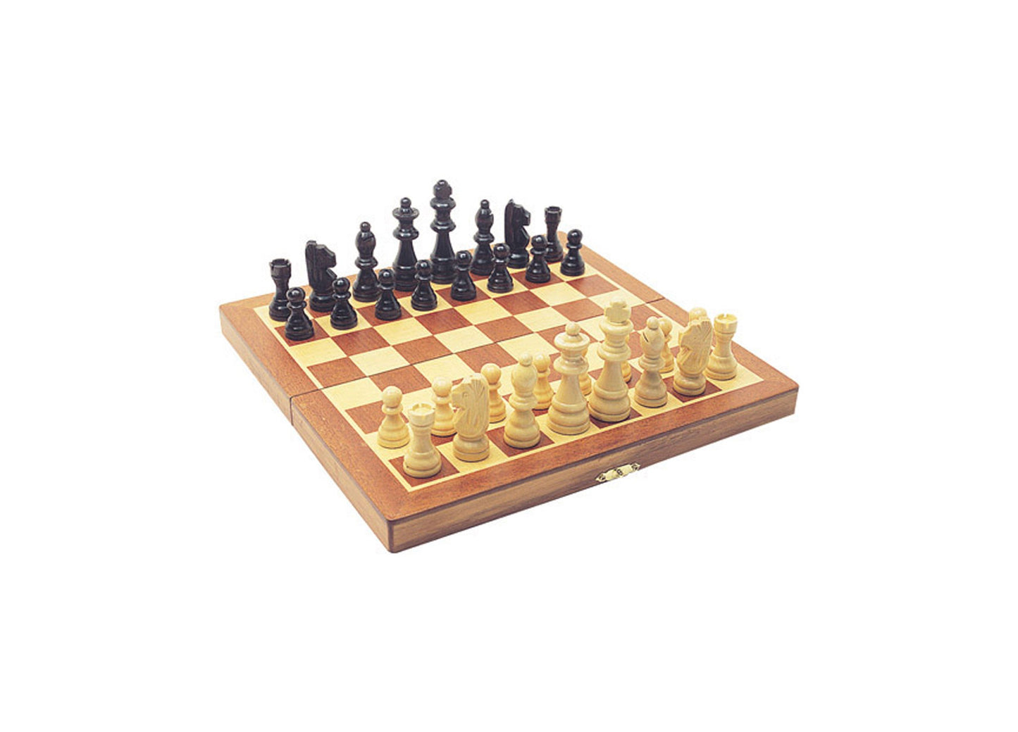 House of Marbles Classic Folding Wooden Chess Set