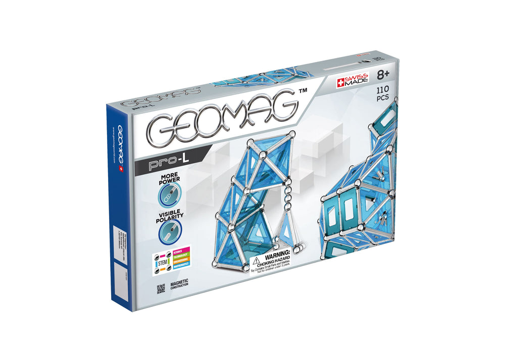 Geomag Pro-L Magnetic Construction Set - 110 Pieces