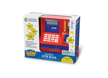 Learning Resources Pretend & Play Teaching ATM Bank - Interactive Educational Toy