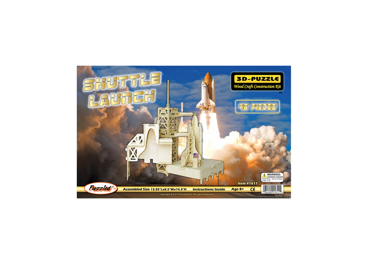 Puzzled Shuttle Launch 3D Puzzle - 46 pc