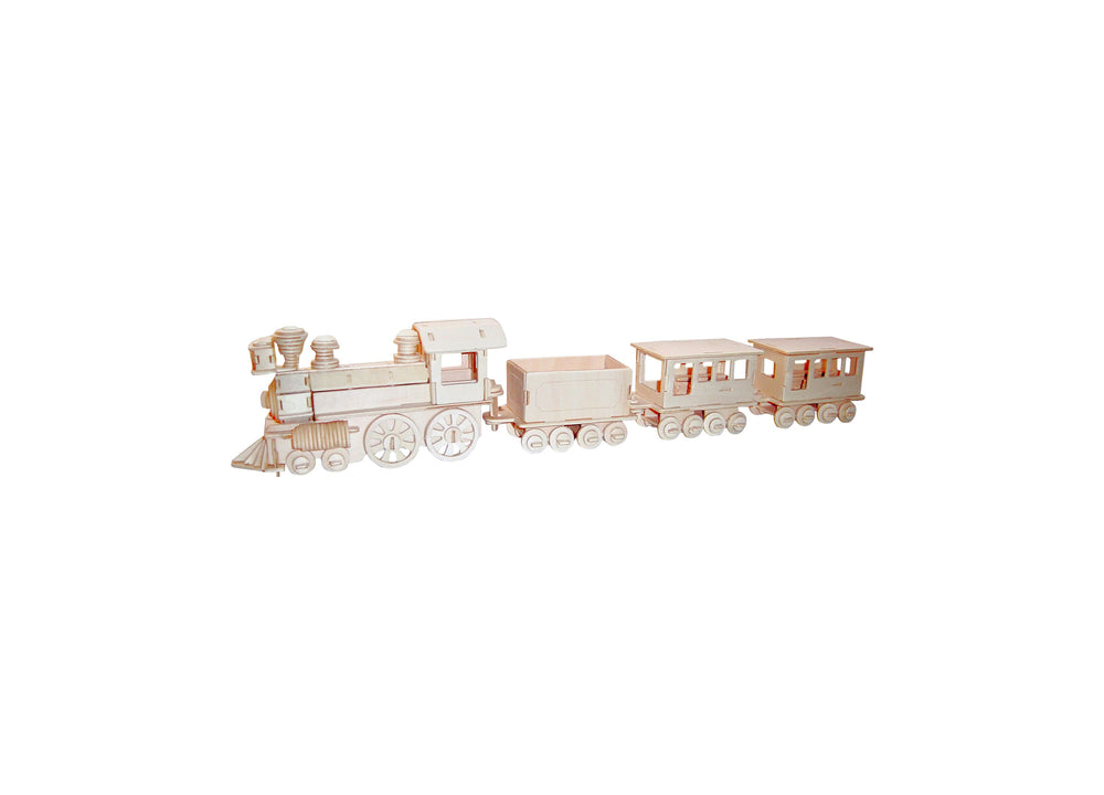 Puzzled Express Train 130-Piece Wooden Puzzle