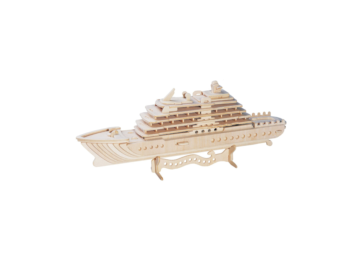 Puzzled Luxury Yacht 3D Wooden Puzzle - 71 pc