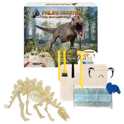 HamiltonBuhl Paleo Hunter Stegosaurus Dig Kit - STEAM Education