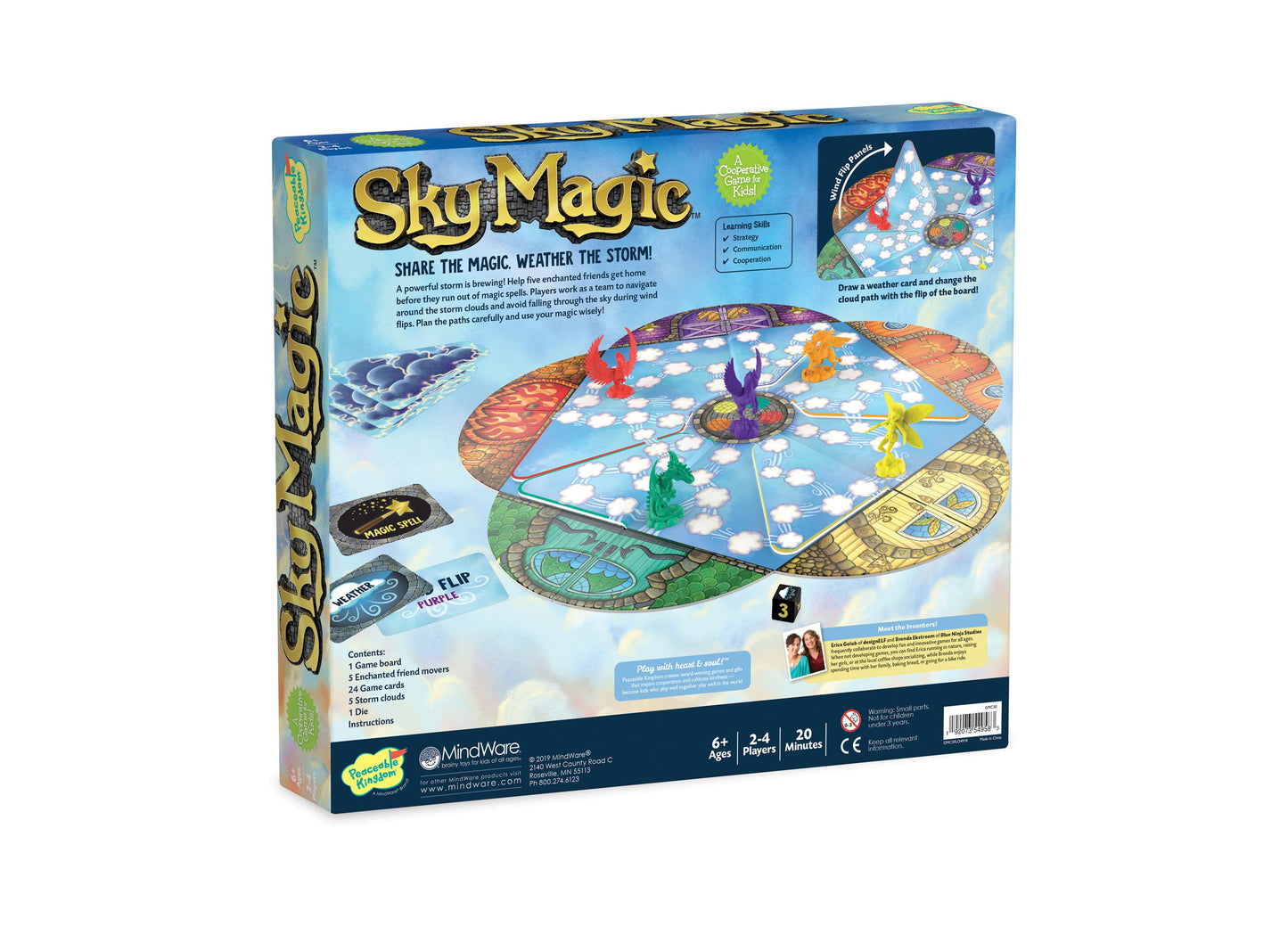 Sky Magic Cooperative Board Game by Peaceable Kingdom