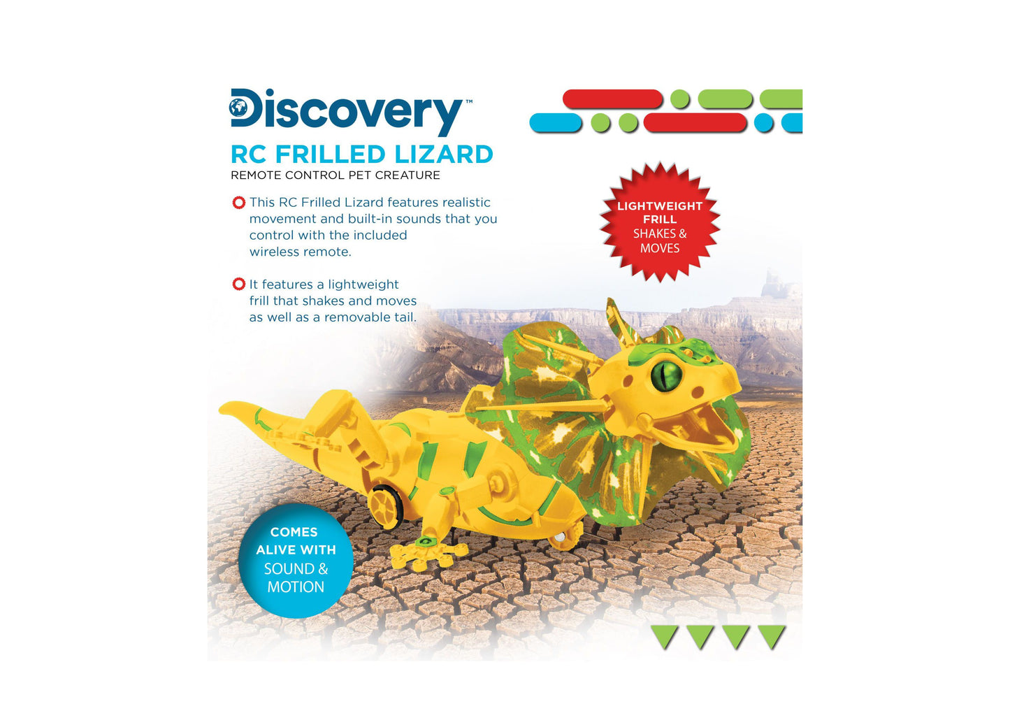 Discovery Kids Interactive RC Lizard with DIY STEM Learning