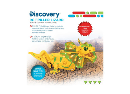 Discovery Kids Interactive RC Lizard with DIY STEM Learning