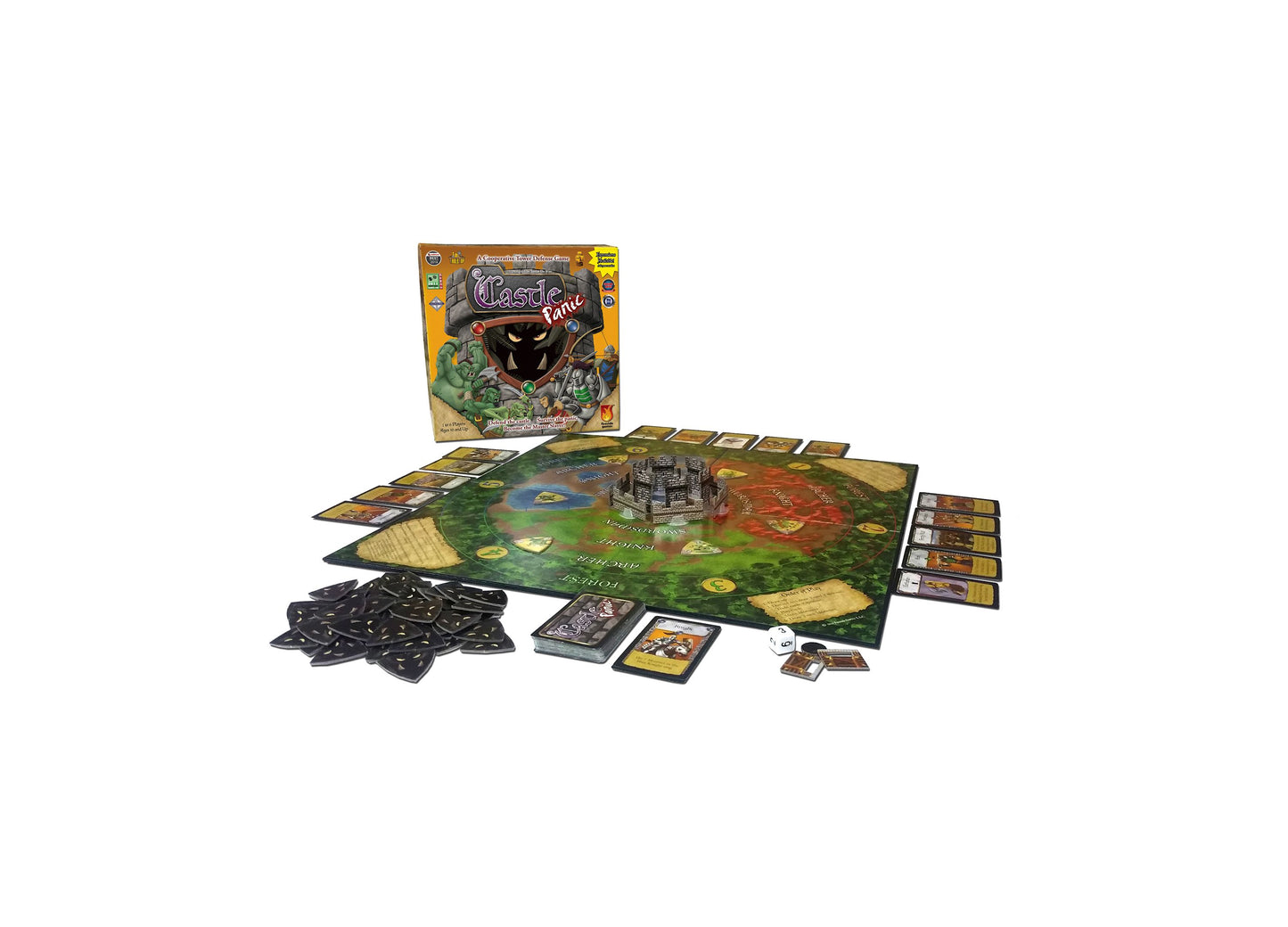 Castle Panic Cooperative Tower Defense Board Game