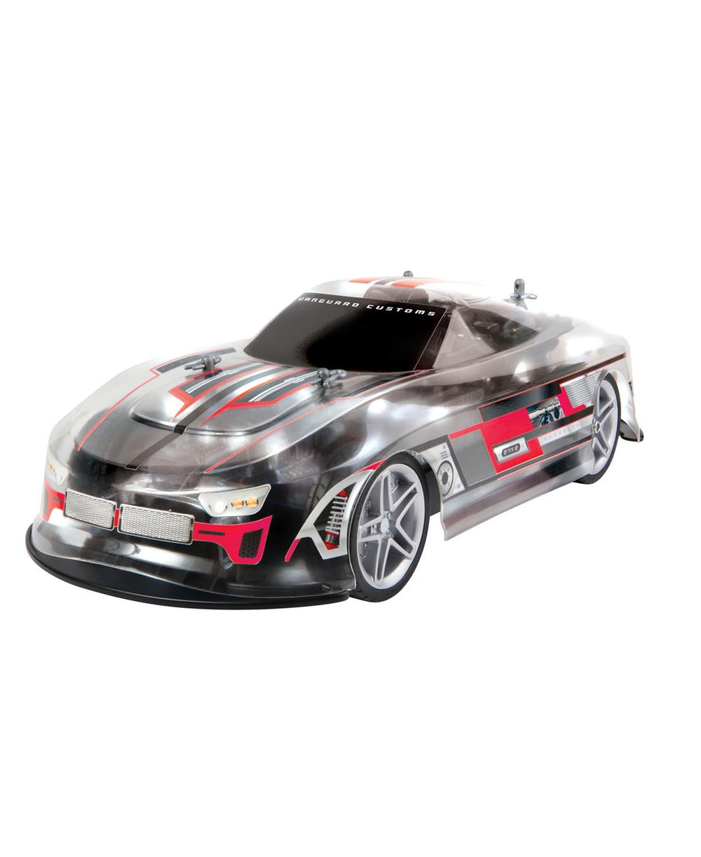 Sharper Image RC LED Lightning Thrasher - 2.4 GHz Wireless Control Race Car Toy