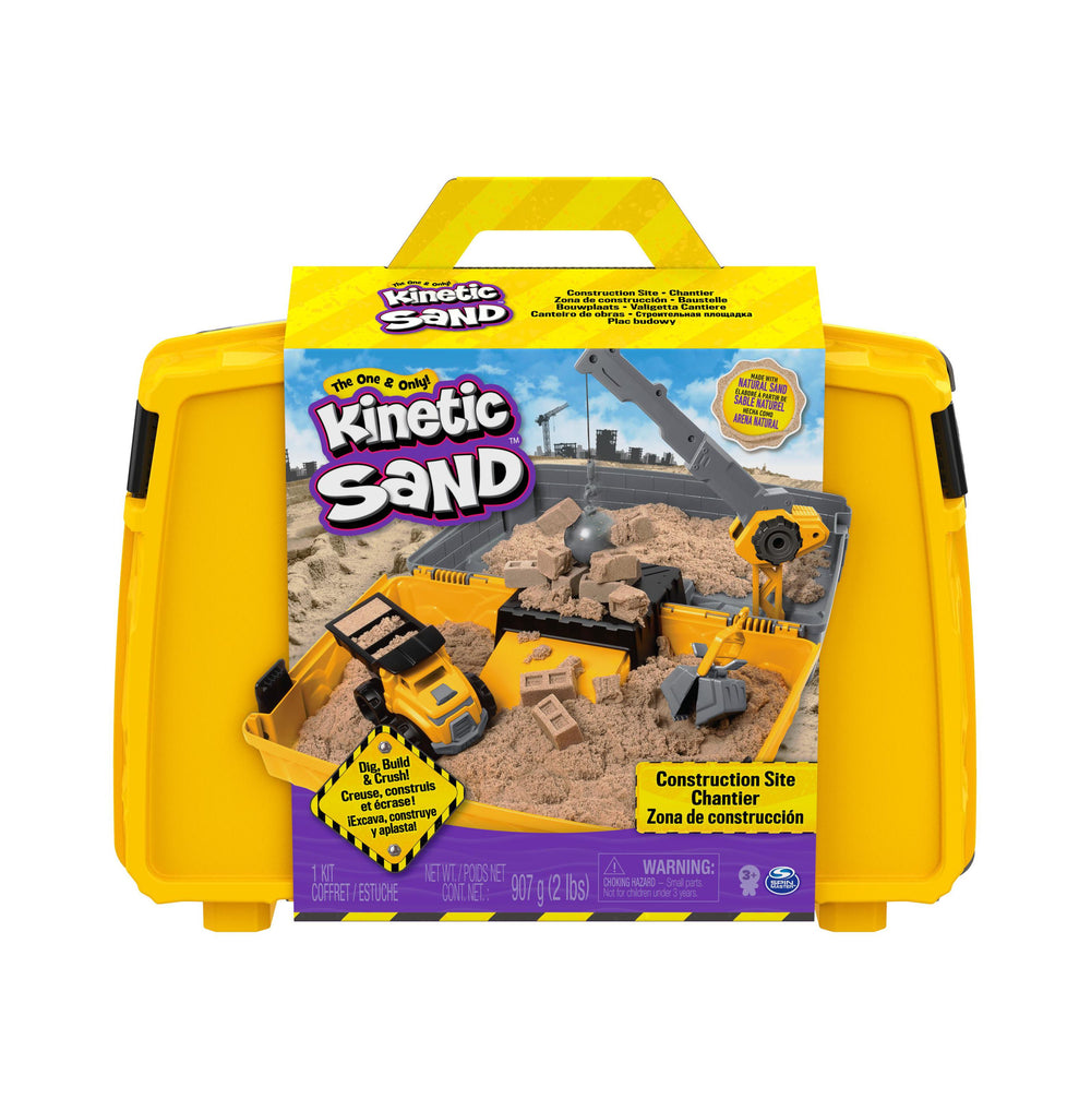 Kinetic Sand - Construction Site Sandbox Playset