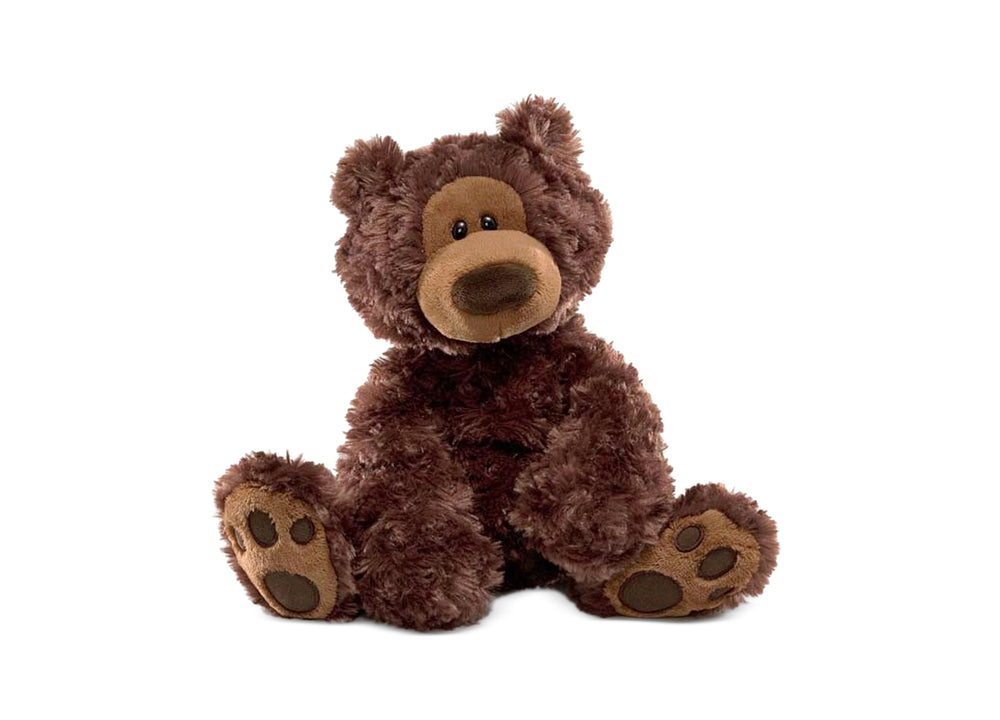 Gund Baby Philbin 18 inch Plush Bear - Chocolate