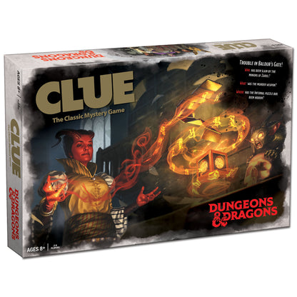 Dungeons & Dragons Clue Board Game | Collectible Mystery Game