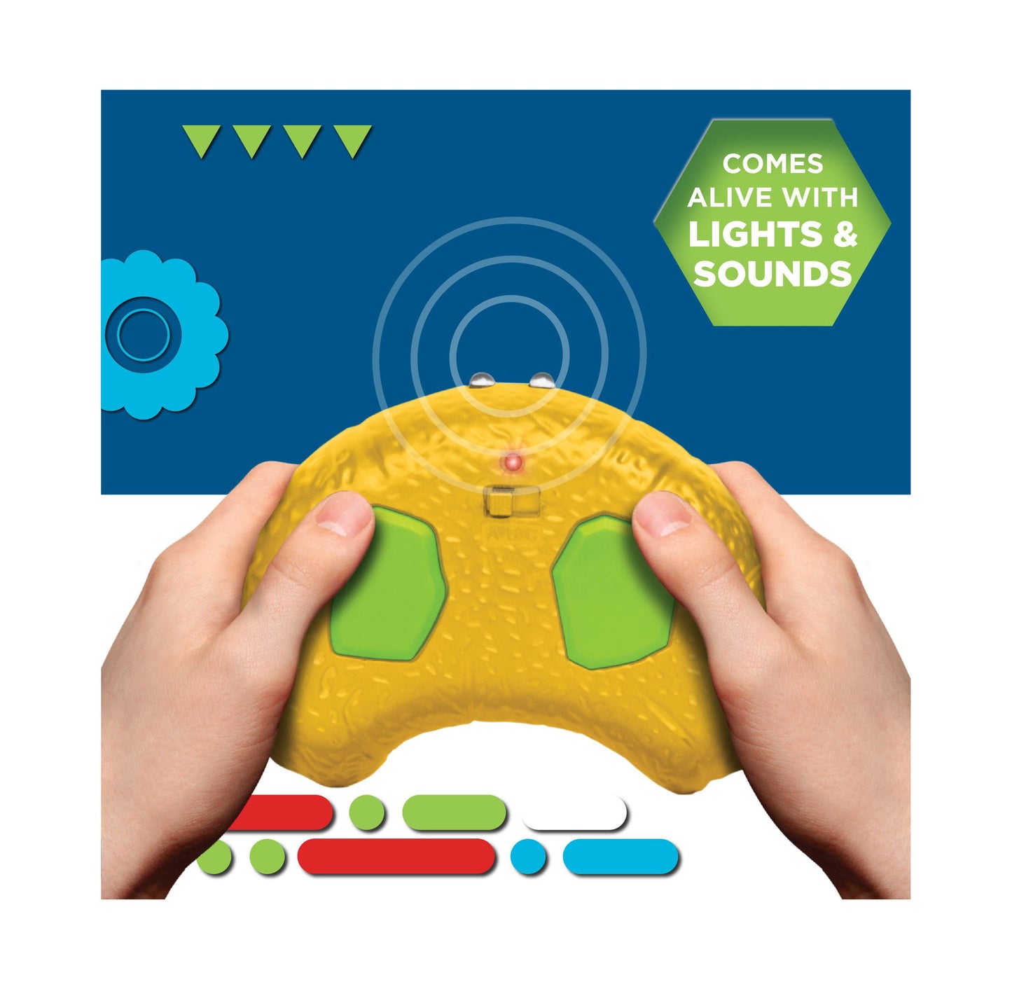 Discovery Kids Interactive RC Lizard with DIY STEM Learning