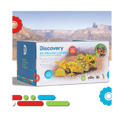 Discovery Kids Interactive RC Lizard with DIY STEM Learning