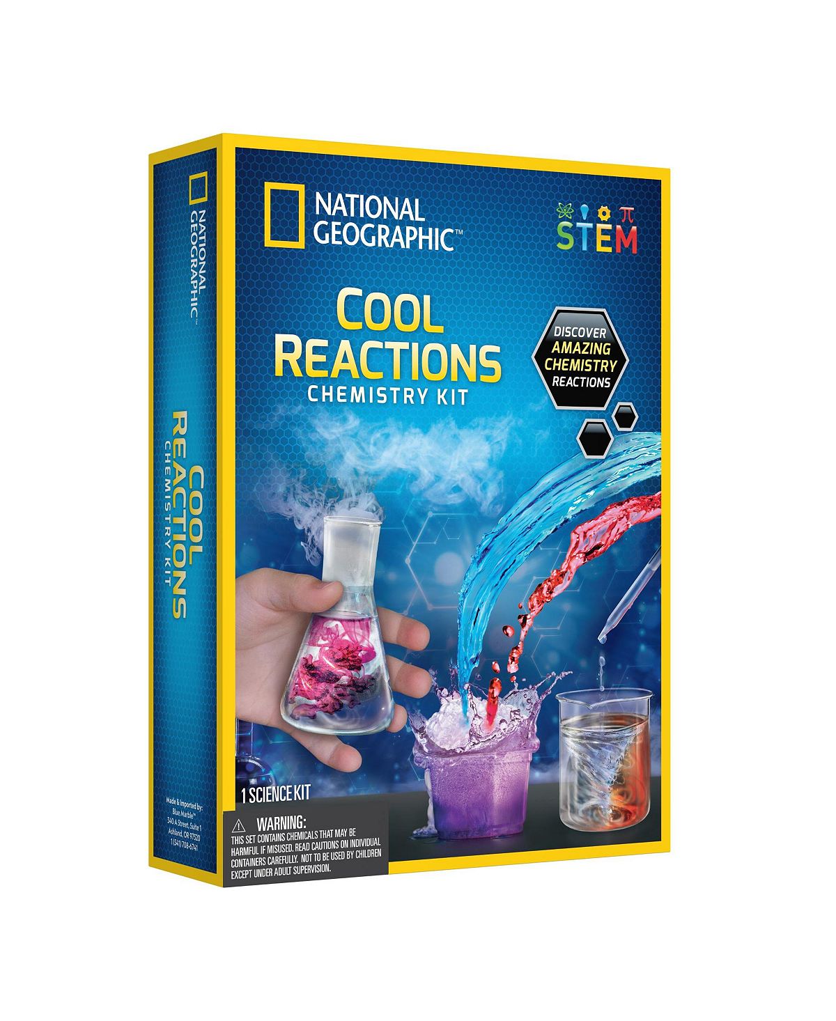 National Geographic Cool Reactions Chemistry Exploration Kit