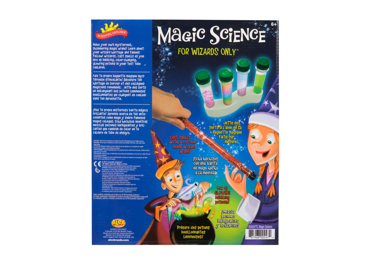 Scientific Explorer Magic Science for Wizards Kit