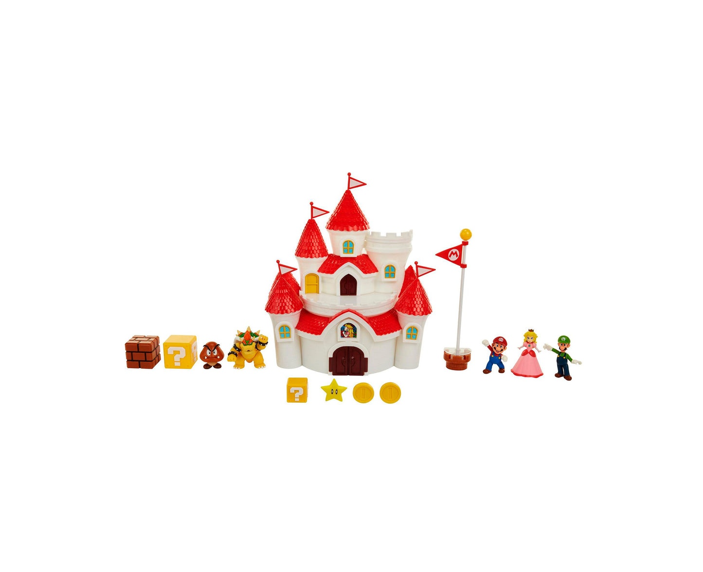 Jakks Nintendo Deluxe Mushroom Kingdom Castle Playset - Bowser