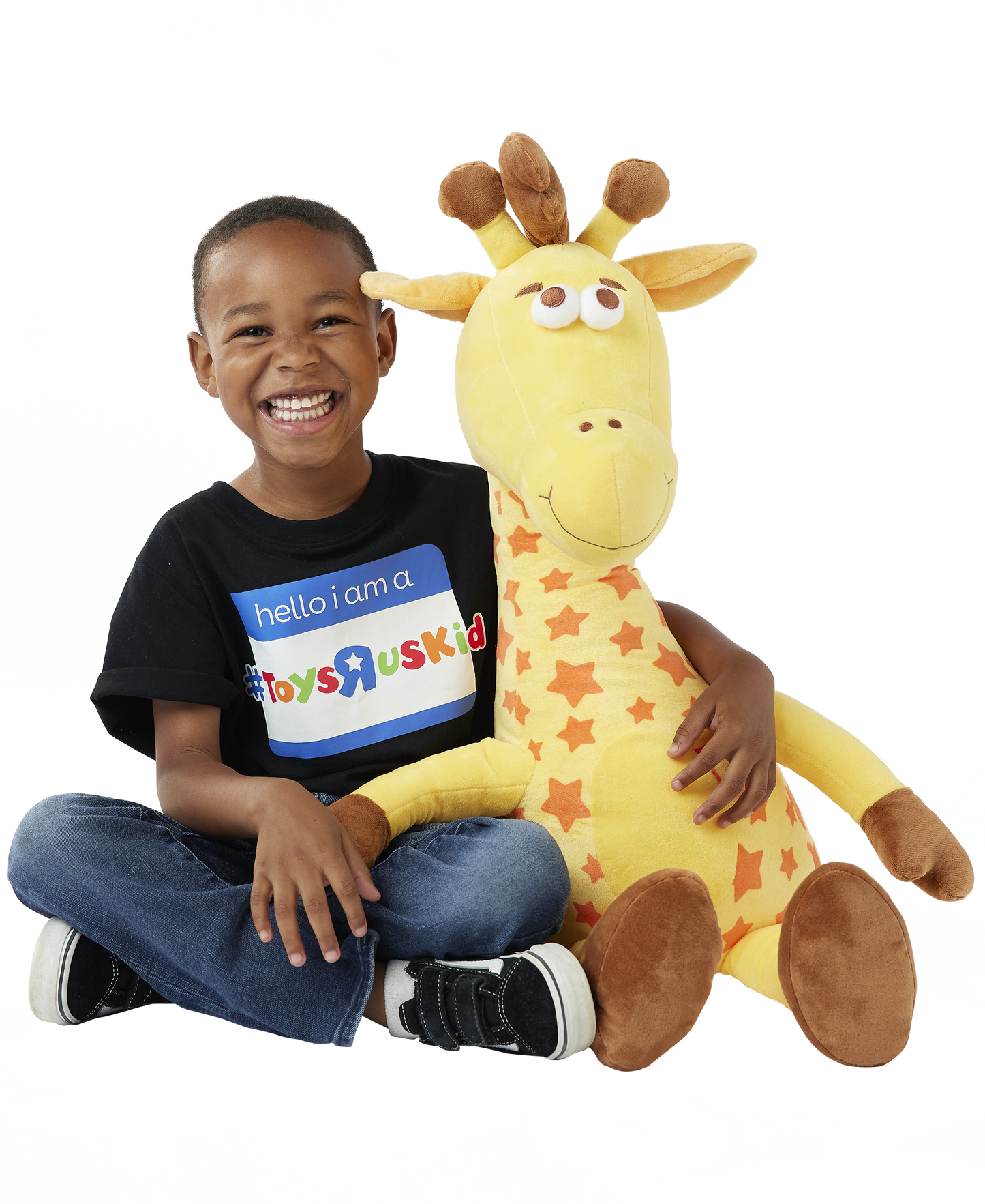 Toys R Us 24 Inch Geoffrey Plush - Star Patterned Jumbo Stuffed Animal