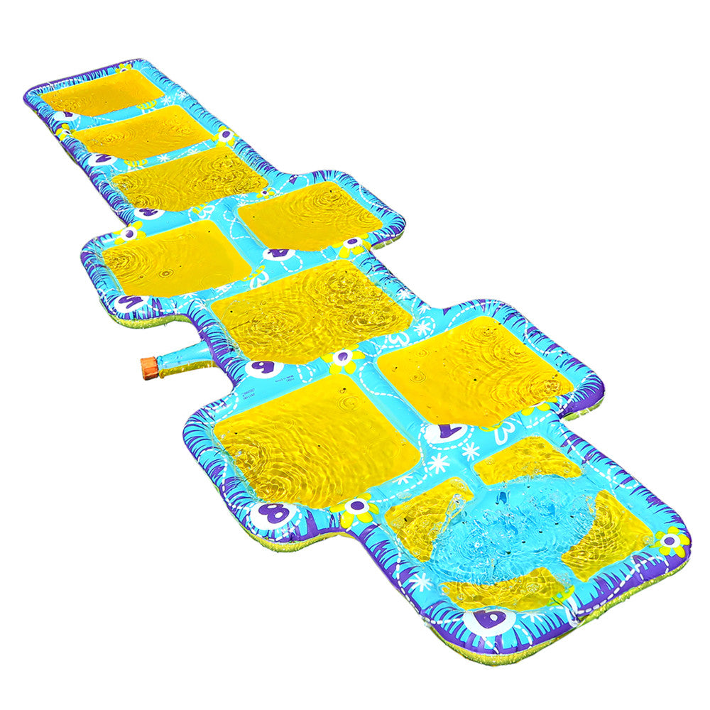 Banzai Aqua Blast No-Slip Hopscotch Water Sprinkler Game