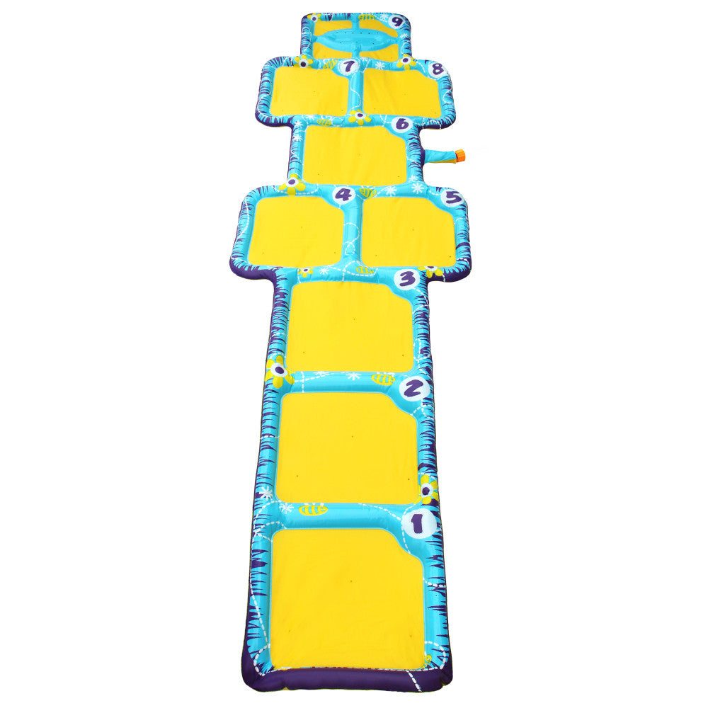 Banzai Aqua Blast No-Slip Hopscotch Water Sprinkler Game