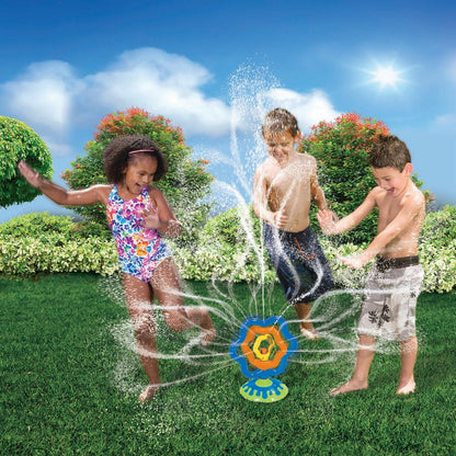 Banzai Cyclone Spin Sprinkler - Outdoor Water Play for Kids