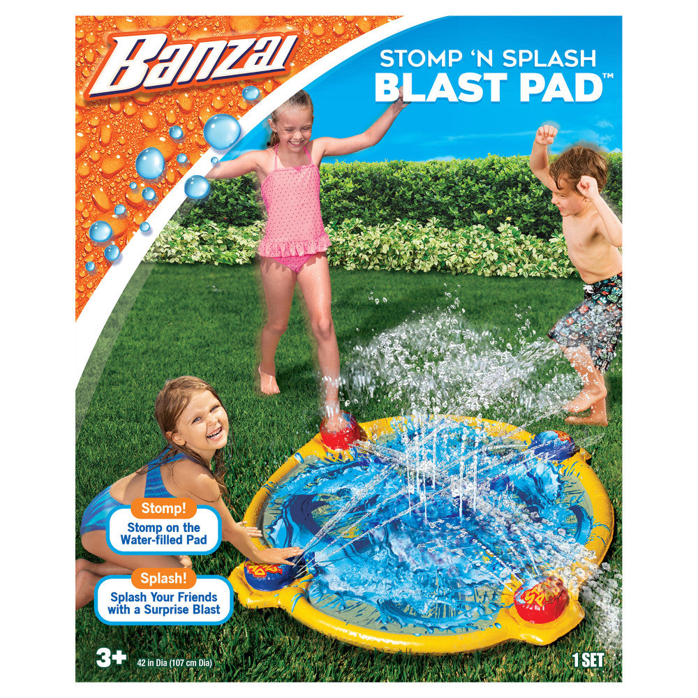 Banzai 42 Inch Stomp 'N Splash Blast Pad Sprinkler