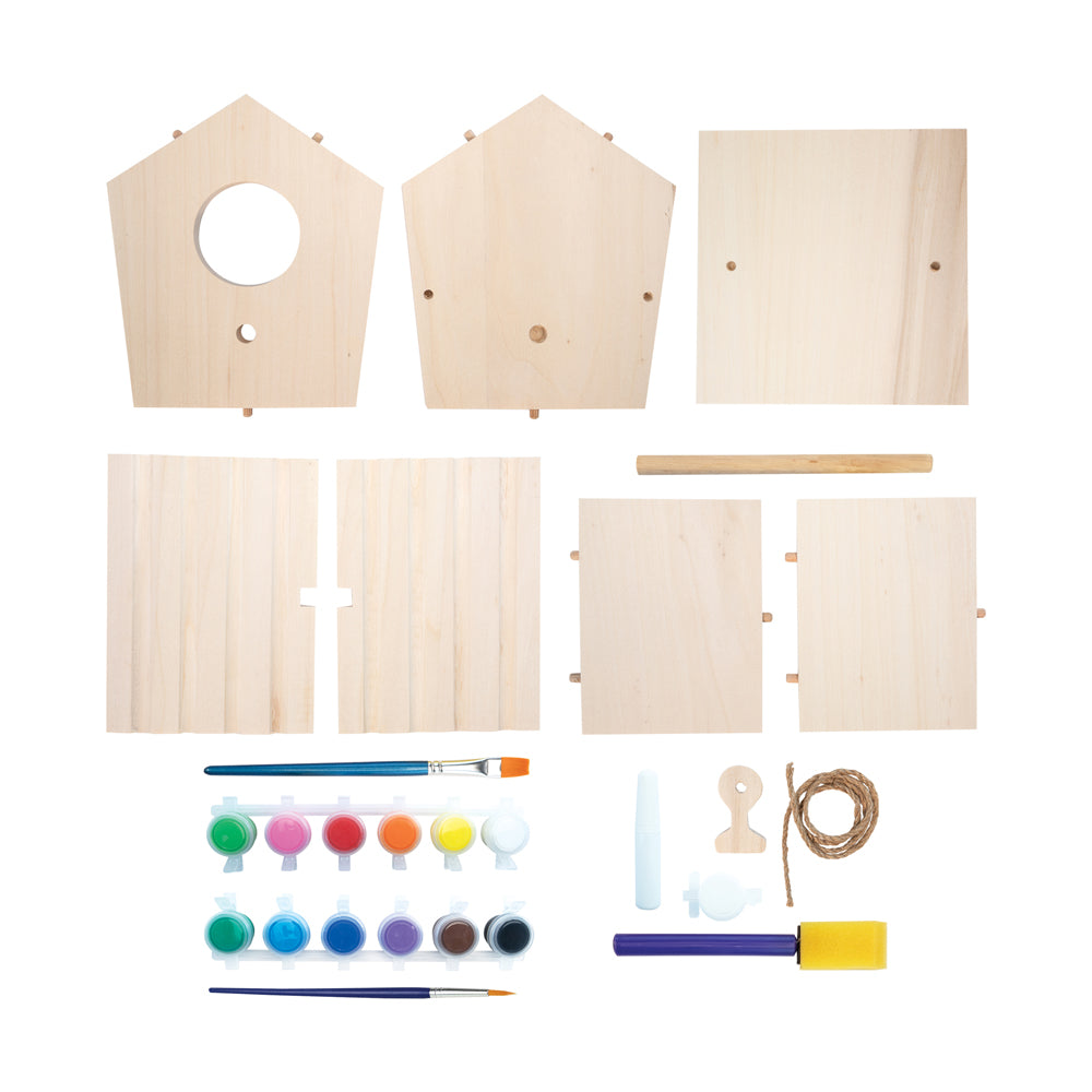 MindWare DIY Birdhouse Creation Kit - Complete Crafting Set