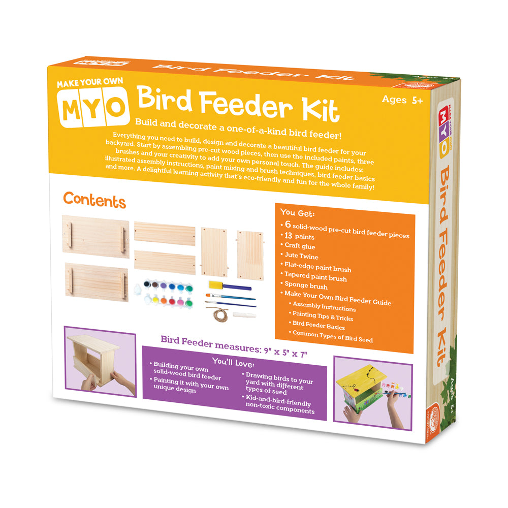 MindWare DIY Bird Feeder Creation Kit - Complete Crafting Set