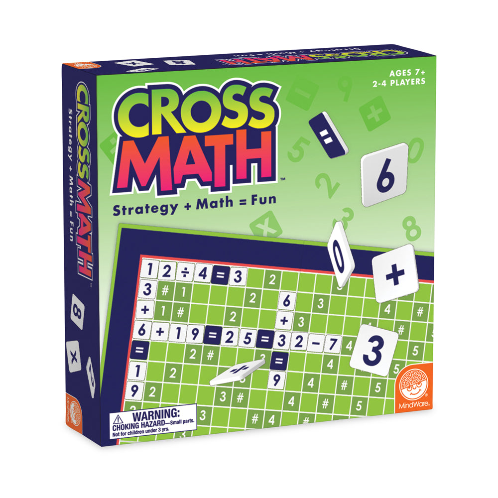 CrossMath MindWare Educational Board Game