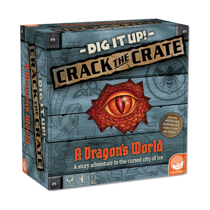 MindWare Dig It Up! - Crack the Crate: Dragon's World Excavation Kit