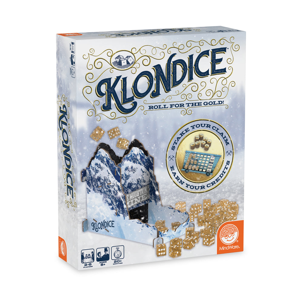 Klondice Roll for the Gold! Strategic Family Dice Game