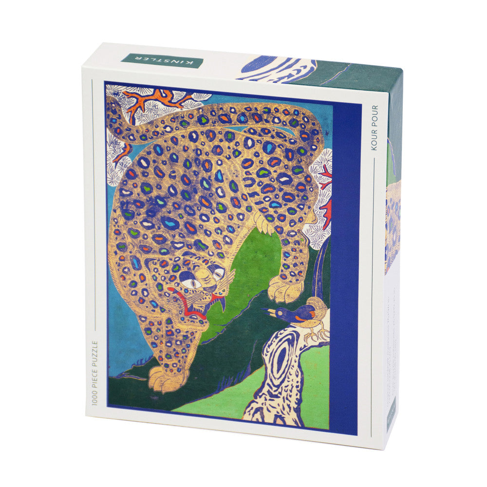 Kinstler Peacock Tiger Jigsaw Puzzle - 1000 pc