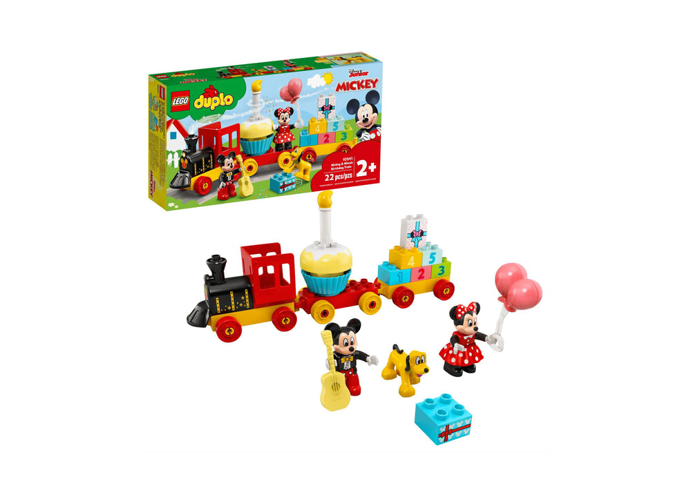 LEGO DUPLO Disney Mickey & Minnie Birthday Train 10941 - 22 Piece Set