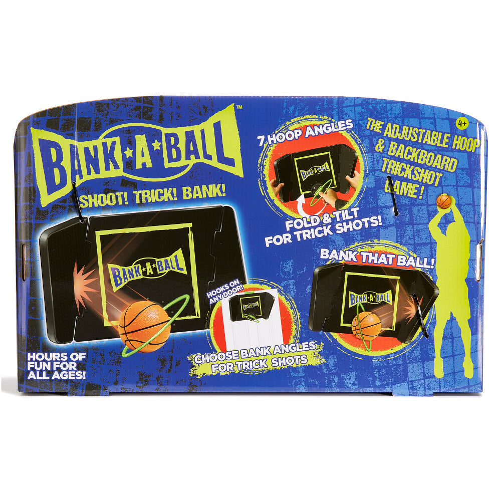 A Better Design: Bank-A-Ball - The Adjustable Hoop & Backboard Trickshot Game