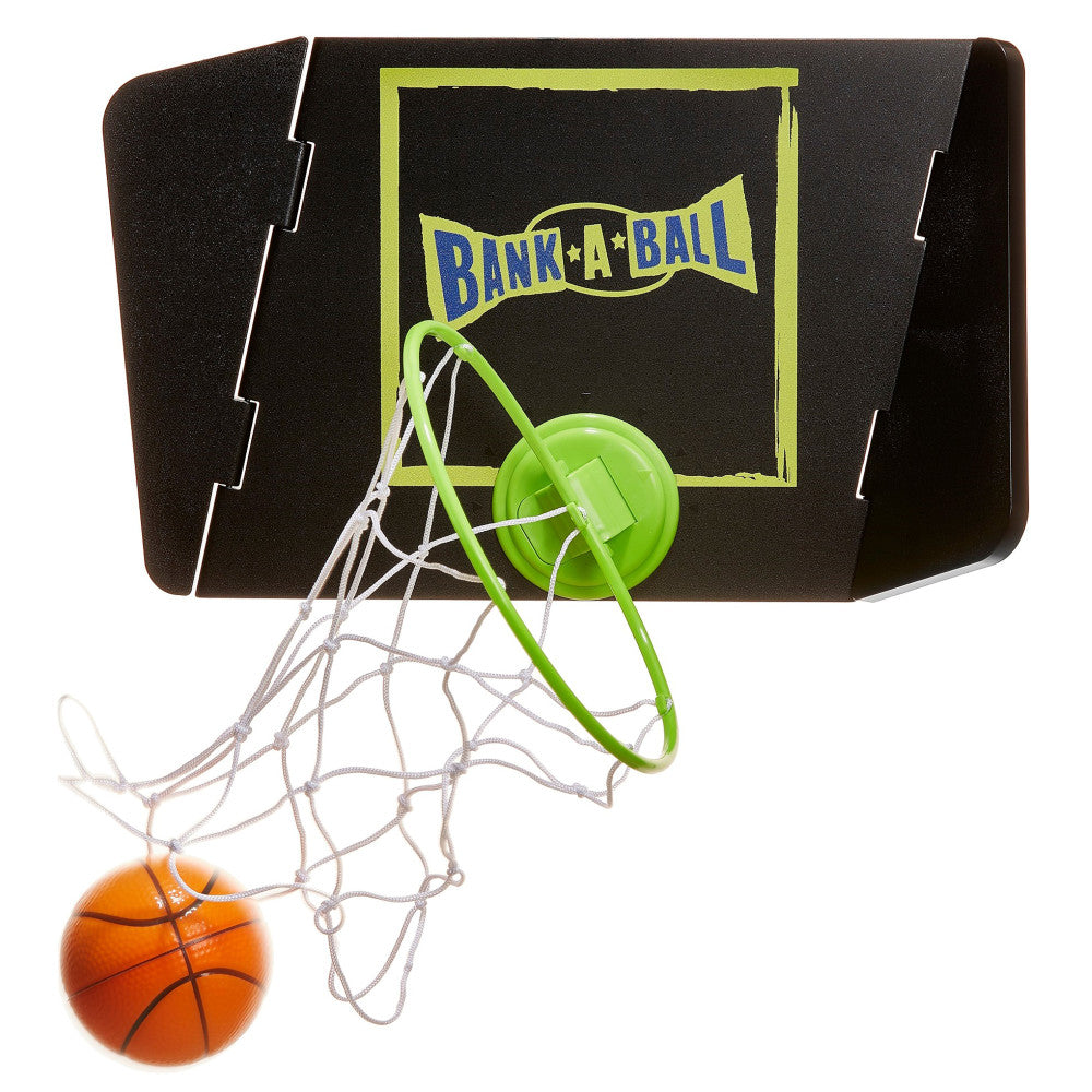 A Better Design: Bank-A-Ball - The Adjustable Hoop & Backboard Trickshot Game