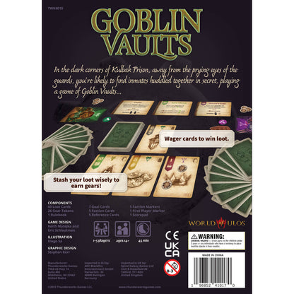 Goblin Vaults Strategic Card Game for 1-5 Players