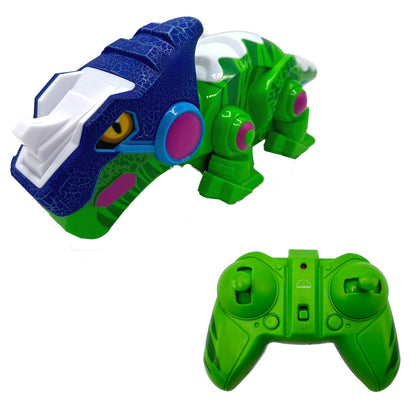 MukikiM: Kool Kreepers: RC-Rex - Green & Blue - Color-Changing Toy, Kids 3+