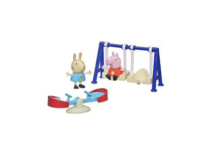 Hasbro Peppa Pig Outdoor Fun Playset with Swings and Seesaw