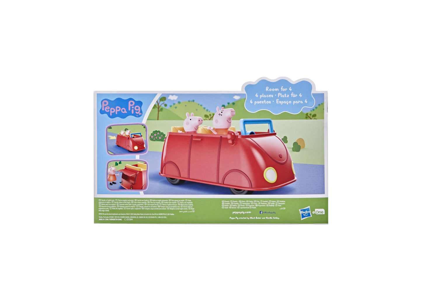 Peppa Pig Adventures Interactive Family Red Car with Sounds