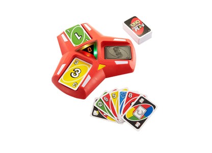 UNO Triple Play Card Game: Family Night Edition with Lights and Sounds