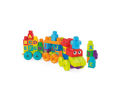 Mega Bloks First Builders 60-Piece ABC Learning Train Set