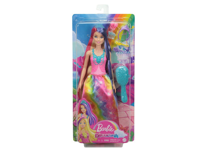 Barbie Dreamtopia Royal Doll with Extra-Long Fantasy Hair, Headband & Styling Accessories