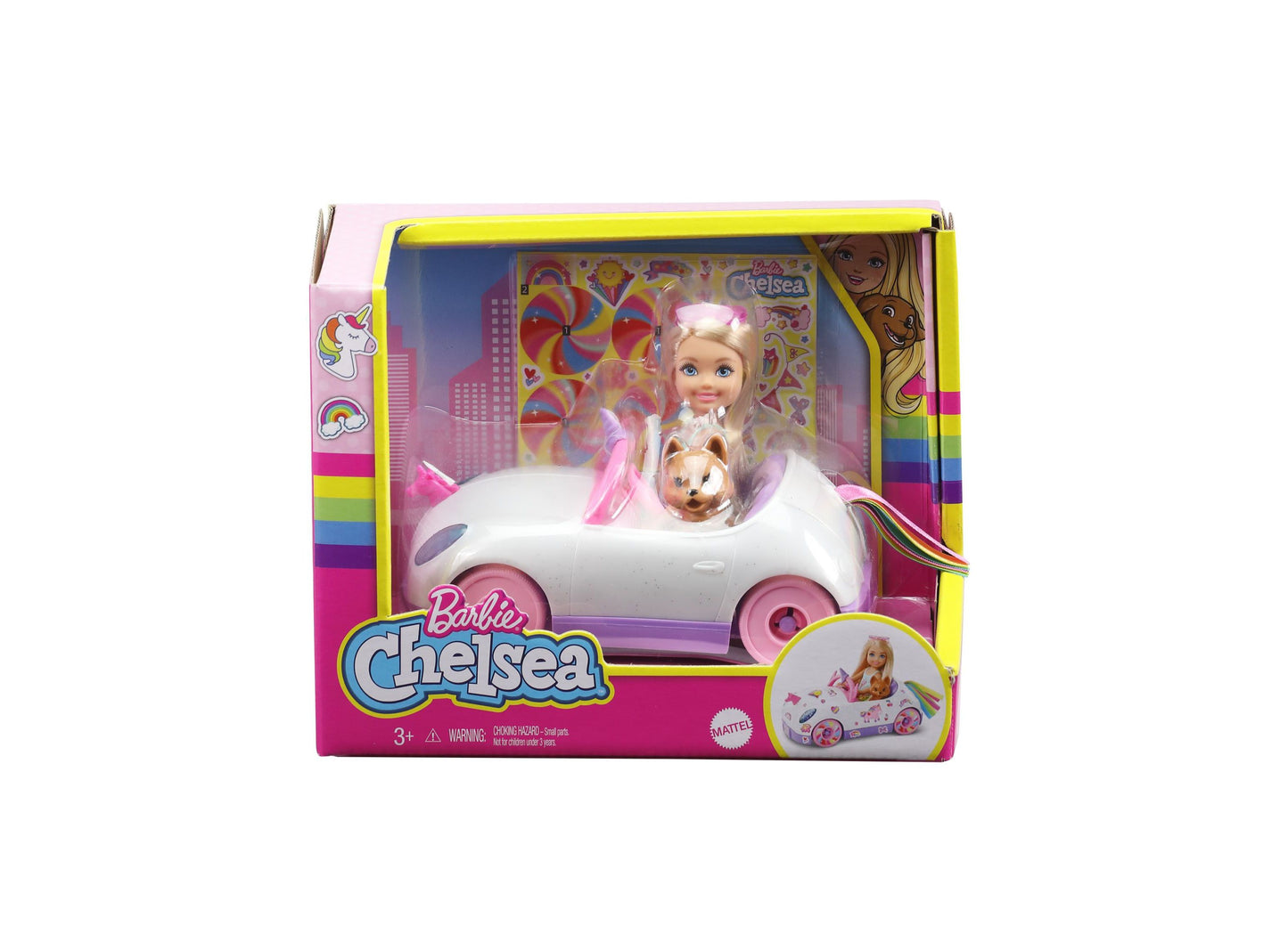 Barbie Chelsea Doll and Car