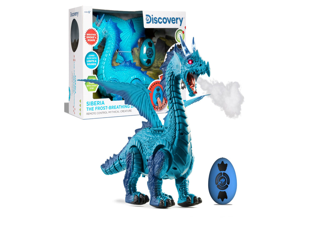 Discovery Kids Remote Infrared Control Breathing Dragon with Smoke